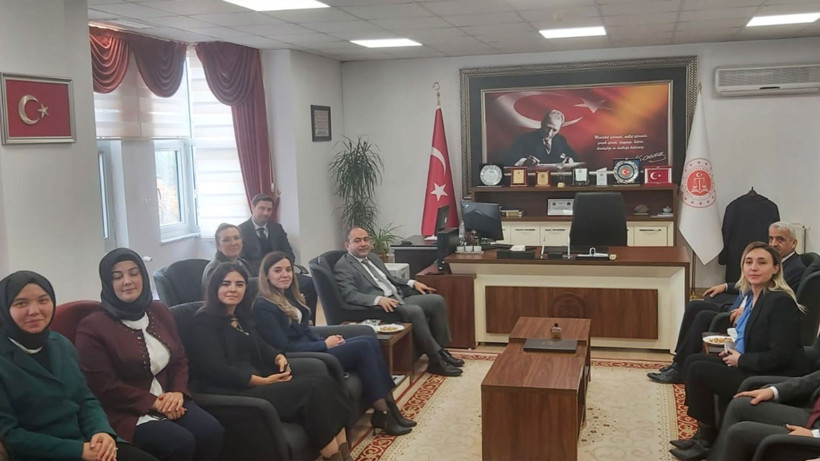 HSK Üyesi Ateş’ten, Çubuk Başsavcısı Gökdaş’a ziyaret! - Resim: 5