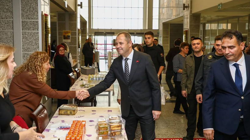 Hakim Doğru’nun DMD hastası oğlu Uras için Kırklareli Adliyesi’nde kermes! - Resim: 6