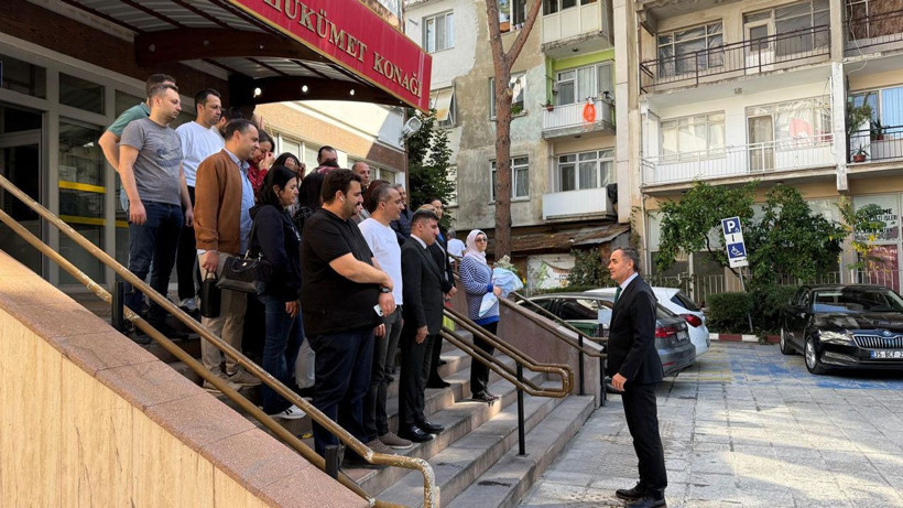 Yargı mensuplarına duygusal uğurlama! O adliye yeni binasına taşındı - Resim: 3