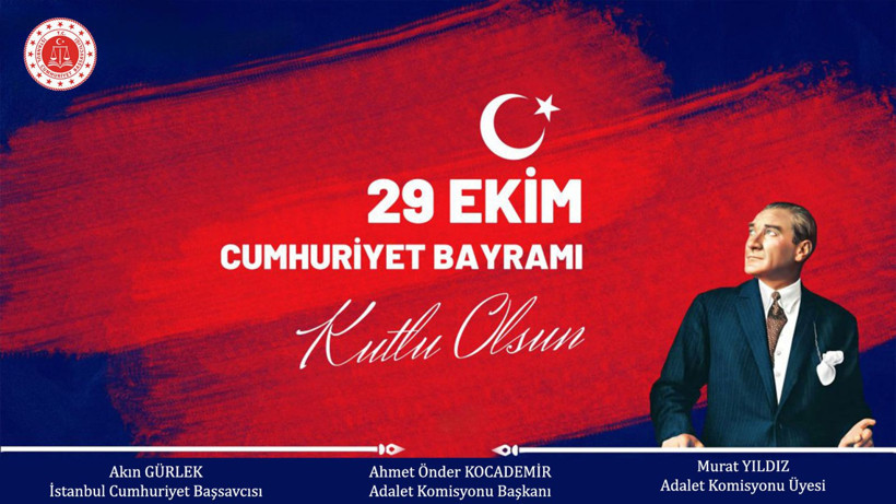 Yargı camiasında 29 Ekim coşkusu! İşte kutlama mesajları… - Resim: 5