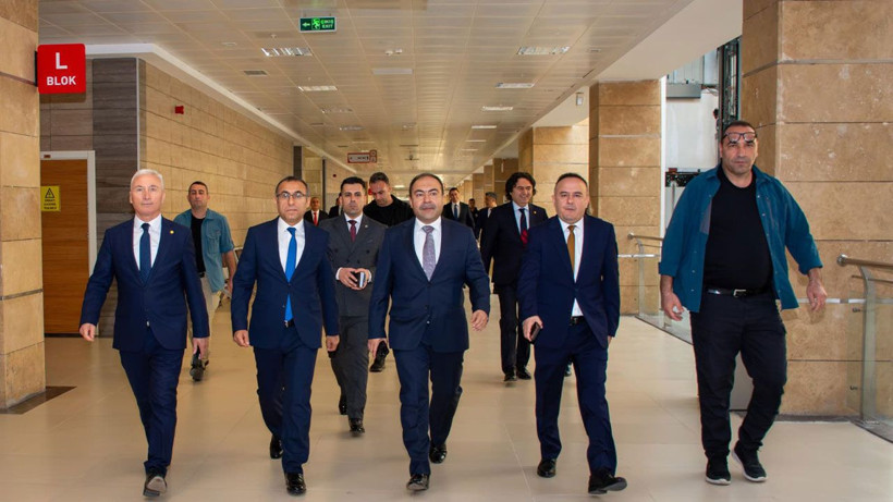 HSK Üyesi Ateş, Adana Adliyesi’nde! - Resim: 4