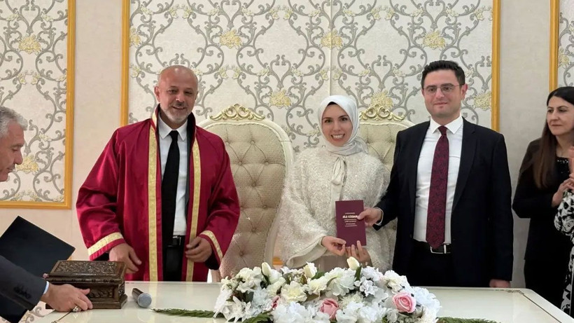 Yargı teşkilatını buluşturan nikah! Hakim Meral ve Savcı Turan evlendi - Resim: 3