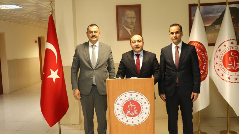 HSK Üyesi Ateş, Amasya Adliyesi’nde! Başsavcı ve Komisyon Başkanıyla görüştü - Resim: 1