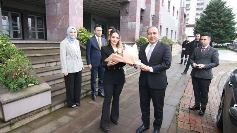 HSK Üyesi Ateş’ten, Rize ve Trabzon Adliyesi’ne ziyaret - Resim: 5