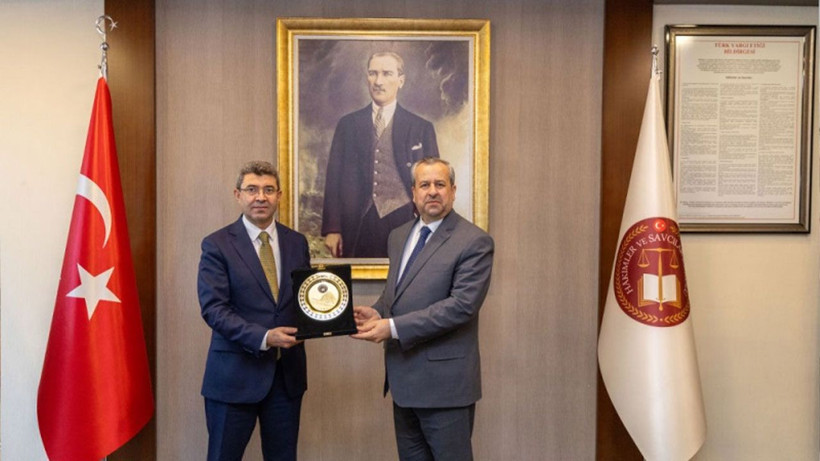 Iraklı yargıçlardan HSK’ya ziyaret! Başkan Vekili Aydoğdu ağırladı - Resim: 4