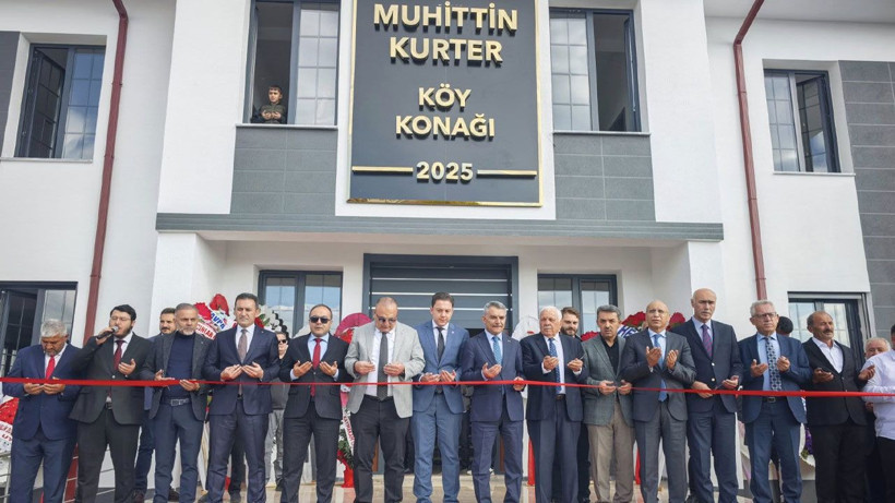 HSK üyeleri ve yargı mensuplarından köy konağı açılışına çıkarma! Seyfi Han’dan açılış konuşması - Resim: 1