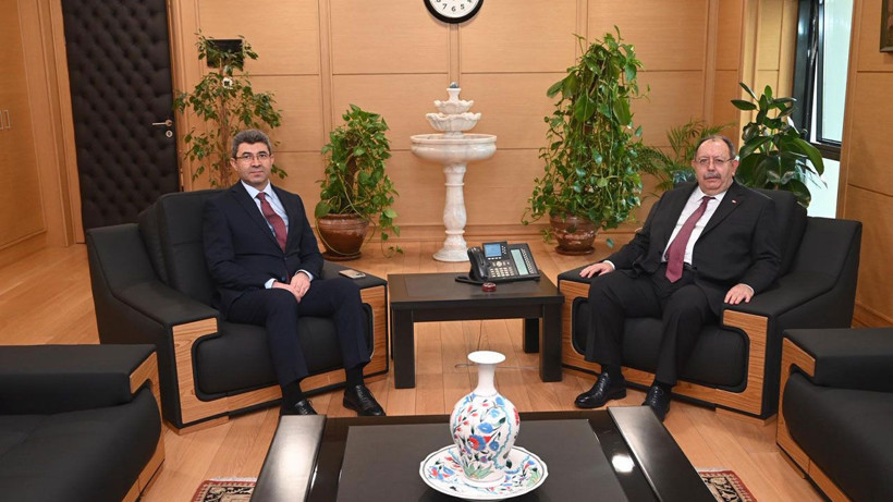 HSK Başkan Vekili Aydoğdu’dan YSK Başkanı Yener’e ziyaret - Resim: 1