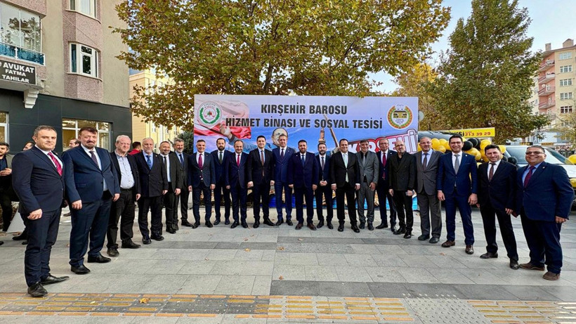 Kırşehir Barosu Hizmet Binası törenle açıldı - Resim: 1