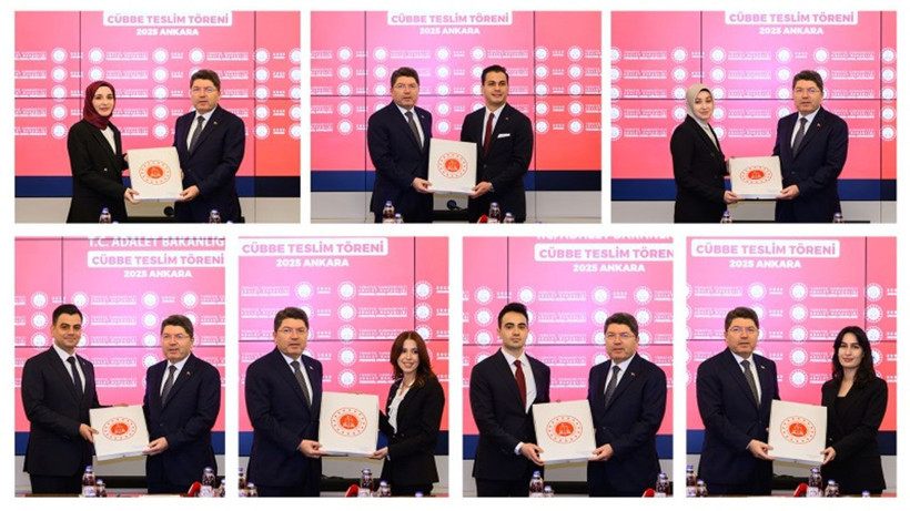 Bakan Tunç hakim ve savcı adaylarına cübbelerini teslim etti! - Resim: 4