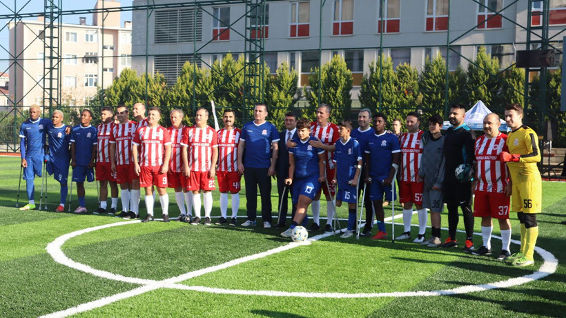 Hakim ve savcılar, ampute futbolcularla sahaya çıktı! Başsavcı Dönmez de katıldı - Resim: 3