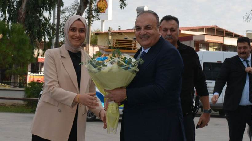 HSK Üyesi Yüksel’den Tarsus Adliyesi’ne ziyaret - Resim: 1