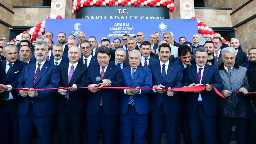 Araklı Adalet Sarayı hizmete açıldı! - Resim: 1