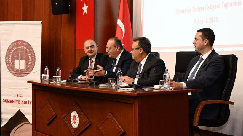 HSK Üyeleri Yüksel ve Arslan’dan, Osmaniye ve Adana Adliyelerine ziyaret - Resim: 3