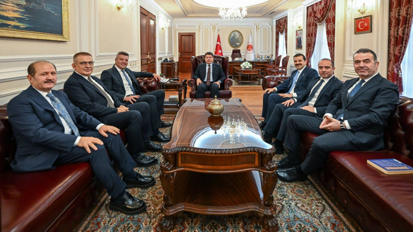 Sadettin Saran’dan Adalet Bakanı Tunç’a ziyaret - Resim: 3