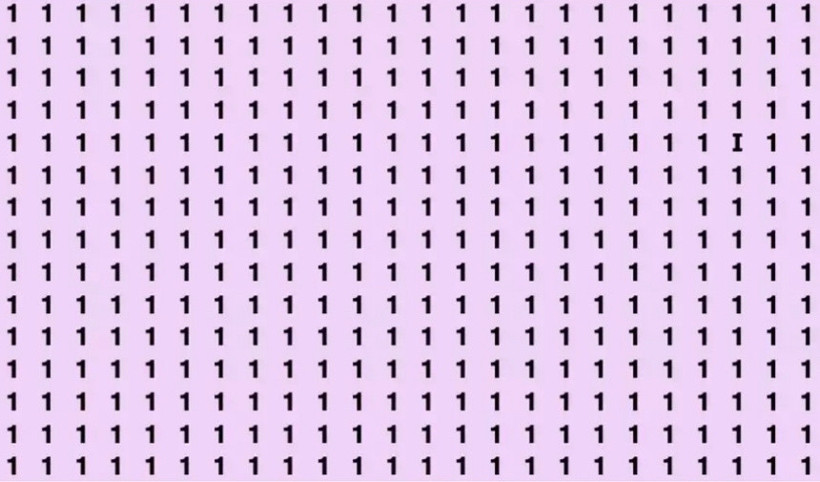 Sadece atmaca gibi gözleri olanlar çözebiliyor! Rakamlar arasına gizlenen harf bulamayanları çıldırtıyor: 7 saniyede... - Resim: 2