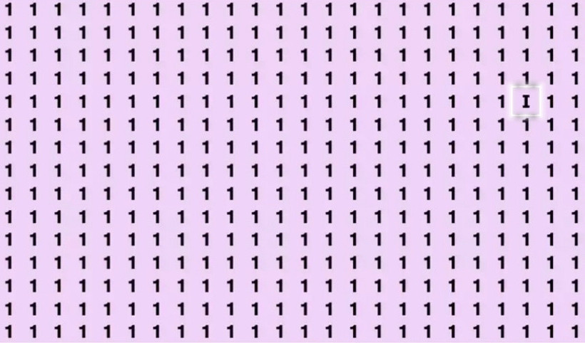 Sadece atmaca gibi gözleri olanlar çözebiliyor! Rakamlar arasına gizlenen harf bulamayanları çıldırtıyor: 7 saniyede... - Resim: 3