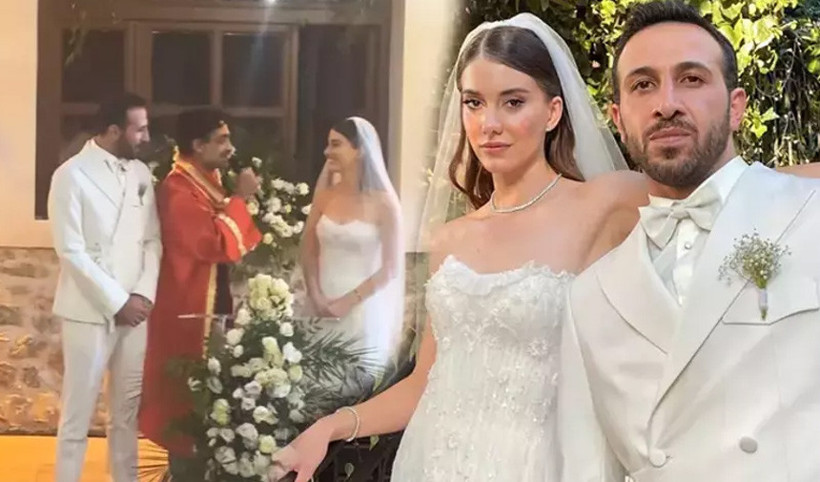 Dizi aşkı gerçek oldu! İşte düğün gecesinden ilk görüntüler... - Resim: 10