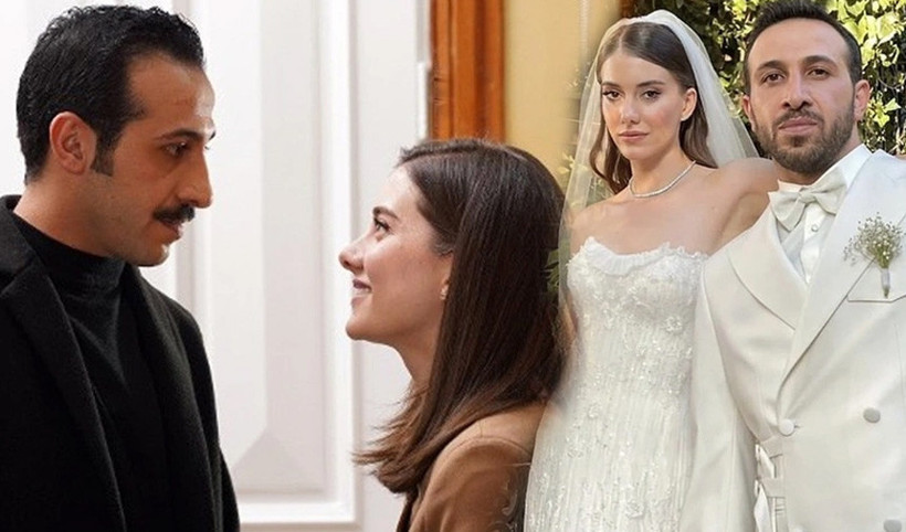 Dizi aşkı gerçek oldu! İşte düğün gecesinden ilk görüntüler... - Resim: 3