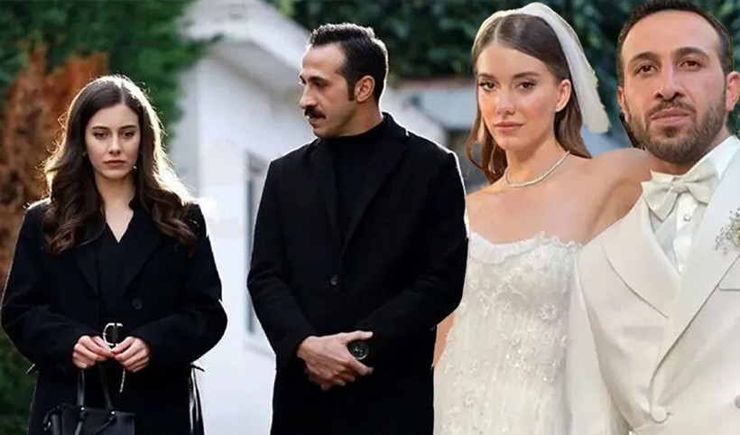 Dizi aşkı gerçek oldu! İşte düğün gecesinden ilk görüntüler... - Resim: 4