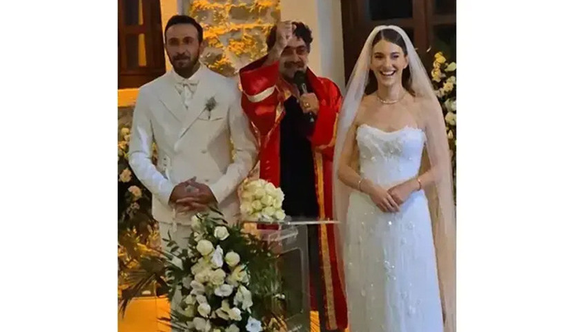 Dizi aşkı gerçek oldu! İşte düğün gecesinden ilk görüntüler... - Resim: 1