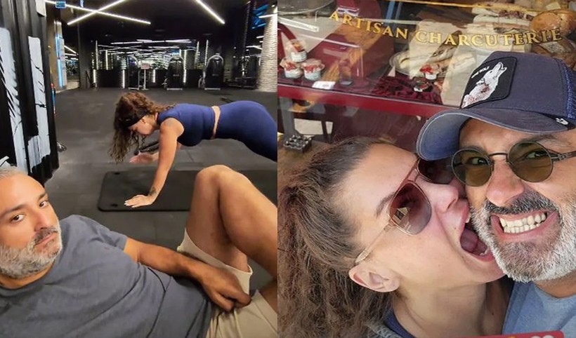 Rüştü Onur Atilla ve Nez'den güldüren spor salonu paylaşımı - Resim: 1
