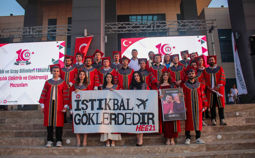 İskenderun Teknik Üniversitesi mezuniyet törenine Cumhuriyet Başsavcısı Çelikkol da katıldı - Resim: 11