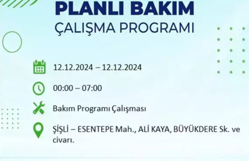 12 ARALIK İSTANBUL ELEKTRİK KESİNTİSİ 2024: BEDAŞ uyardı! Elektrikler ne zaman gelecek? - Resim: 7