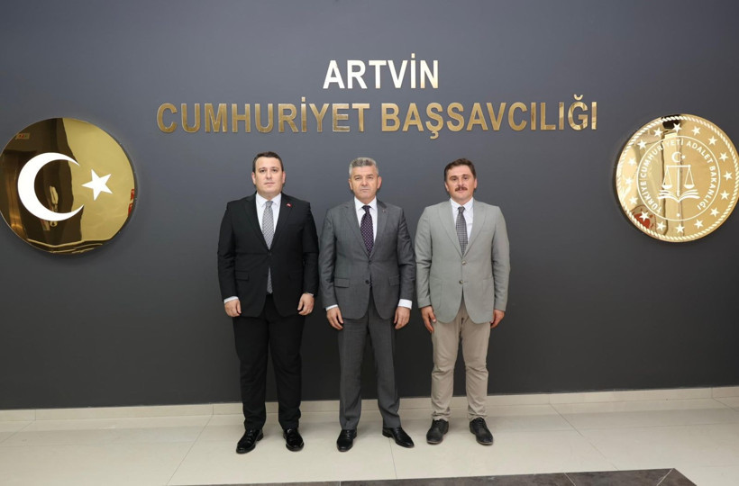 Vali Ergün’den Başsavcı Çalış ve Komisyon Başkanı Öz’e hayırlı olsun ziyareti - Resim: 4