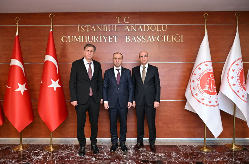 HSK Üyesi Özdemir'den Anadolu Başsavcısı Güven'e ziyaret - Resim: 1