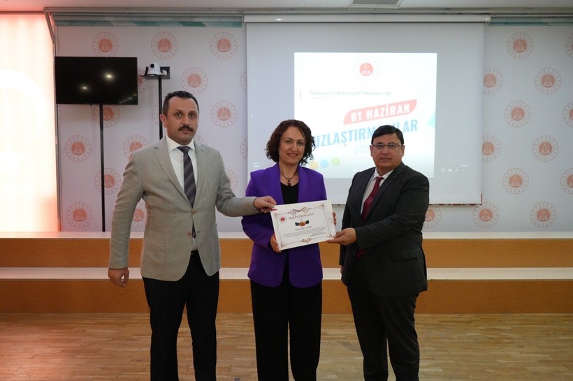 Samsun Adliyesi’nde Uzlaştırmacılar Haftası kutlandı - Resim: 5