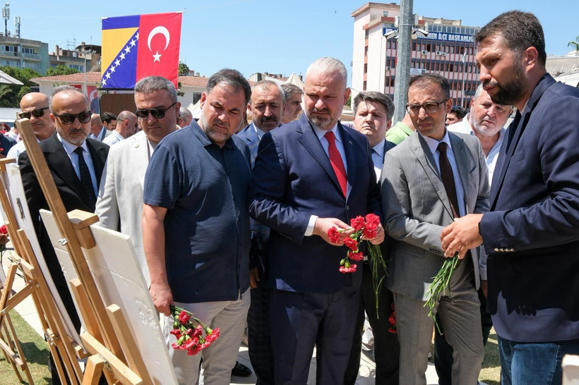 Srebrenitsa Soykırımı törenle anıldı! Başsavcı Hüseyin Kaçar da katıldı - Resim: 1
