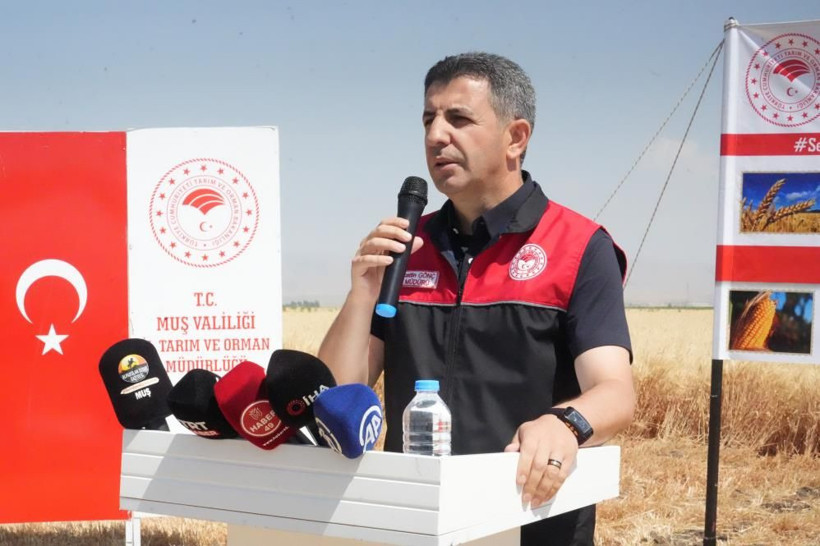 Muş Ovası'nda hububat hasadı! Başsavcı Hüseyin Kantar da eşlik etti - Resim: 4