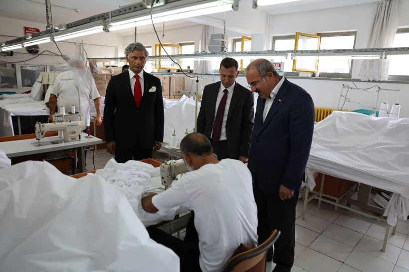 Vali Toraman, Başsavcı Gürdoğan ile Çanakkale Ceza İnfaz Kurumu'nu ziyaret etti! - Resim: 3