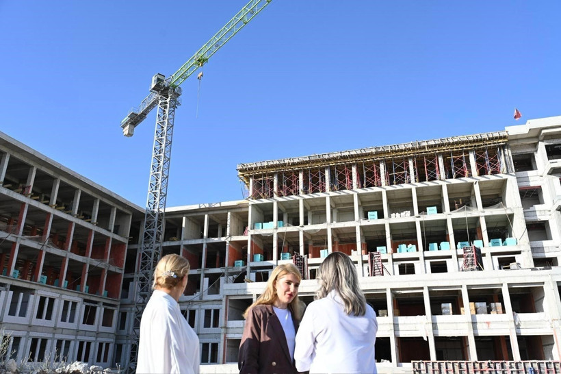 Malatya’nın yeni adalet merkezi hızla yükseliyor! Şehre modern Adalet Sarayı geliyor - Resim: 1