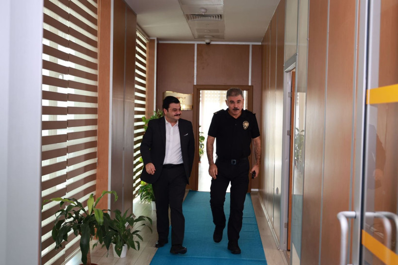 İl Emniyet Müdürü Karabörk'ten Başsavcı Eraslan'a ziyaret - Resim: 2