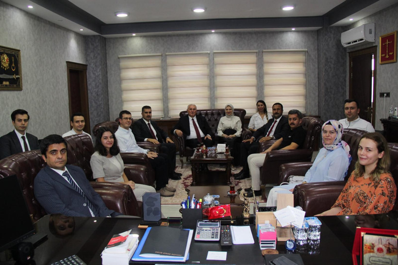 Kamu Başdenetçisi Akarca Iğdır Adliyesi'nde! Başsavcı Dede'yi ziyaret etti - Resim: 2