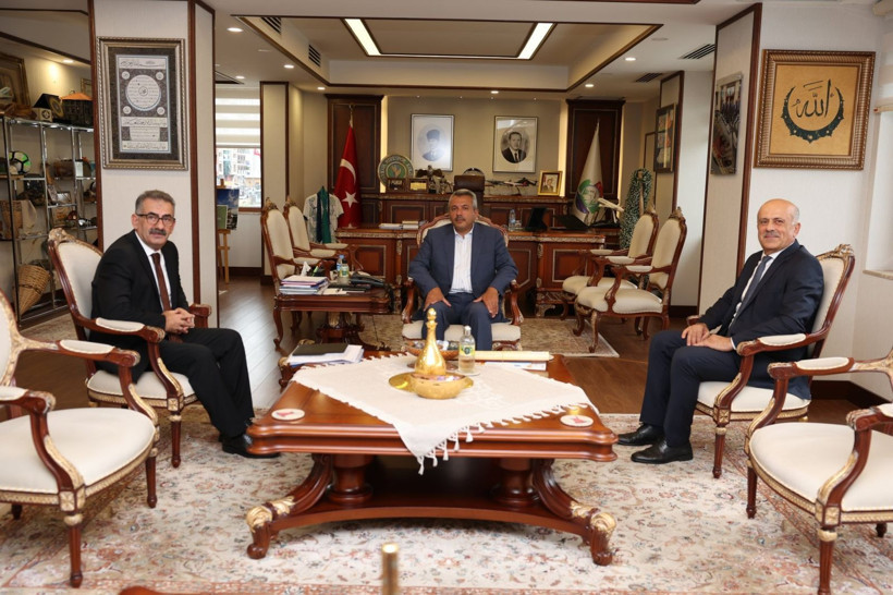 Vali Baydaş, Başsavcıları makamında kabul etti - Resim: 3