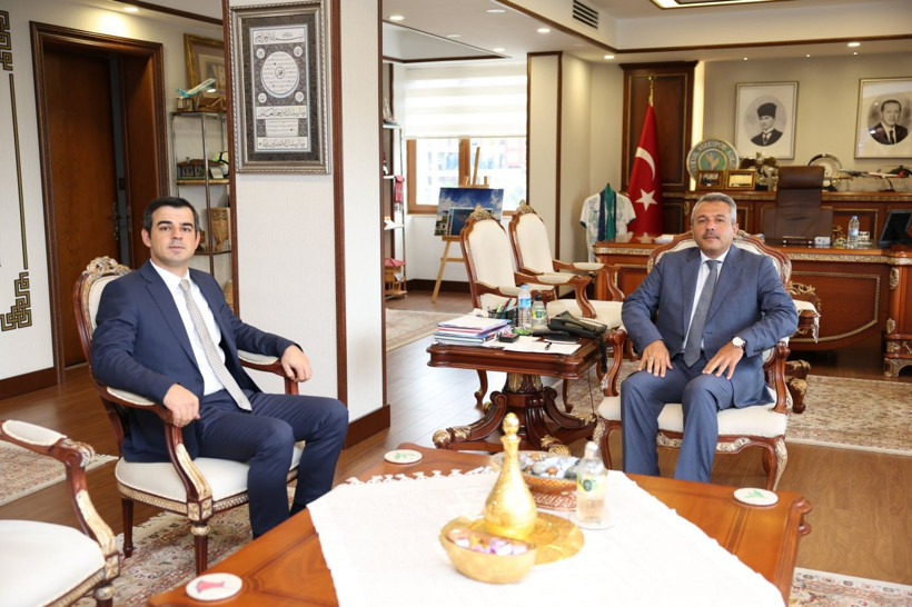 Vali Baydaş, Başsavcıları makamında kabul etti - Resim: 2