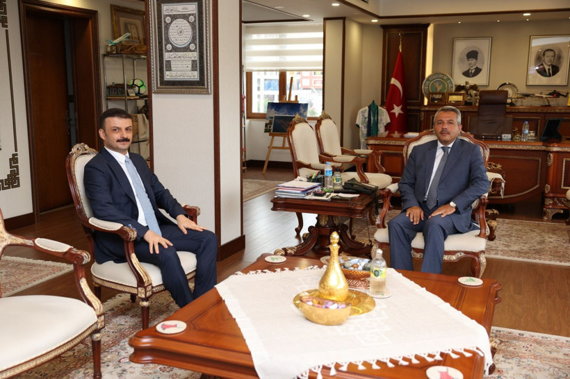 Vali Baydaş, Başsavcıları makamında kabul etti - Resim: 1