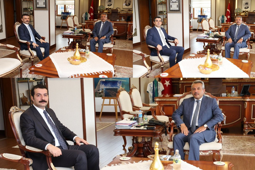 Vali Baydaş, Başsavcıları makamında kabul etti - Resim: 4