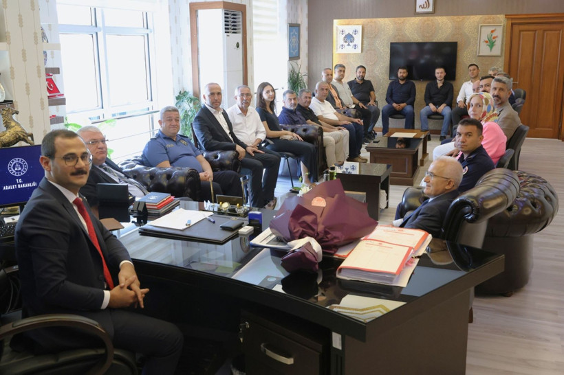 İlçe protokolünden Başsavcı Kıymacı’ya adli yıl ziyareti - Resim: 2