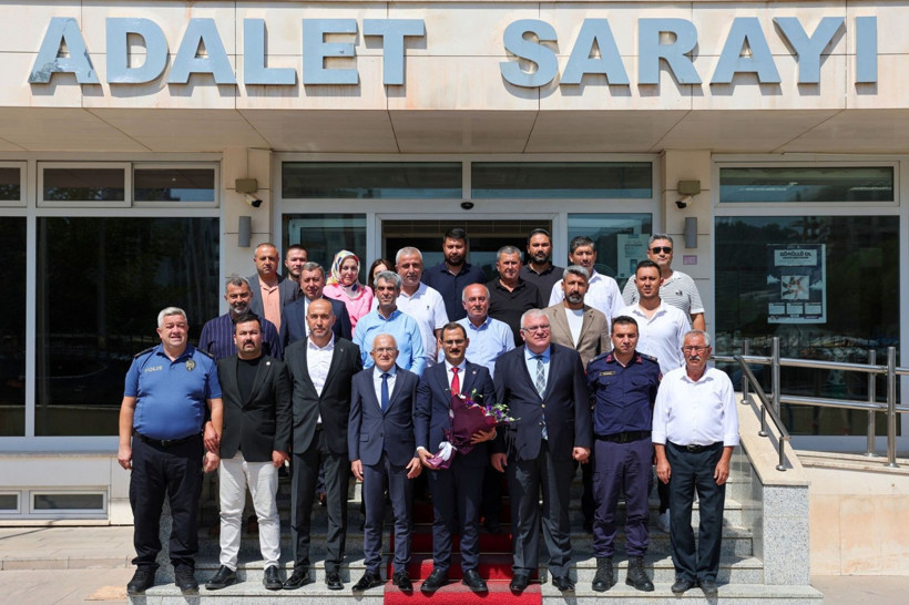 İlçe protokolünden Başsavcı Kıymacı’ya adli yıl ziyareti - Resim: 4