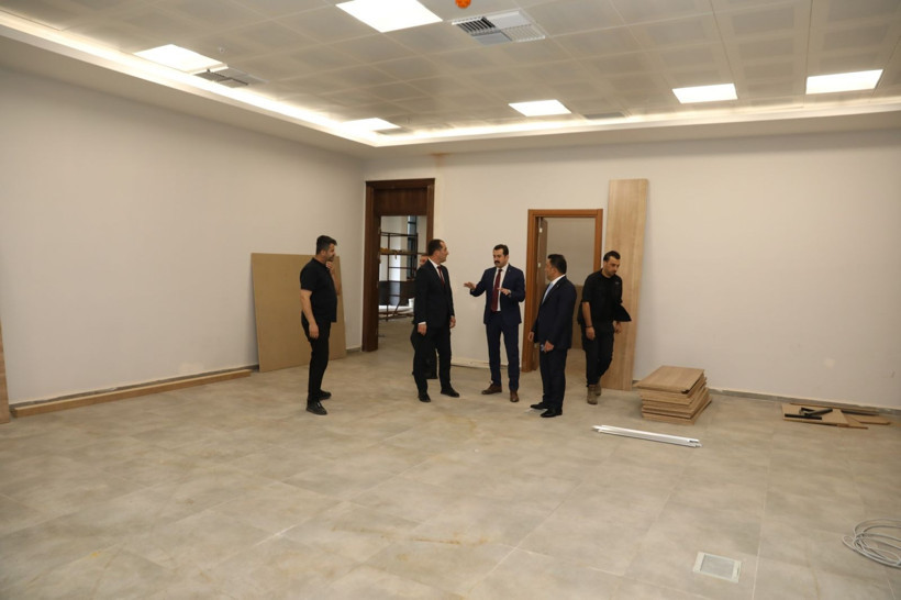 İlçe protokolü Akçaabat Adalet Sarayı’nda incelemelerde bulundu - Resim: 4