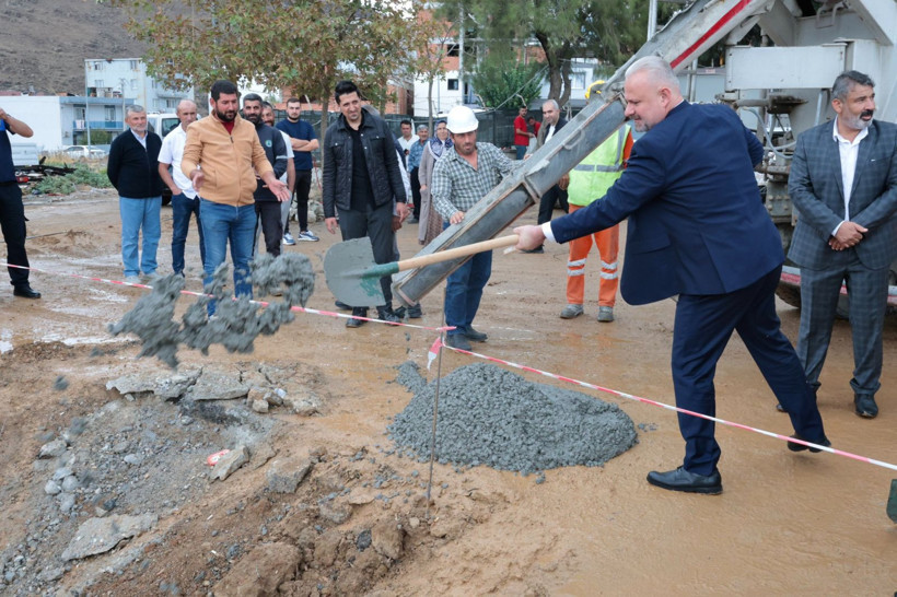 Başsavcı Kaçar’dan eğitime destek! İlçe protokolü, Fatma Koşay İlkokulu’nun temelini attı - Resim: 3
