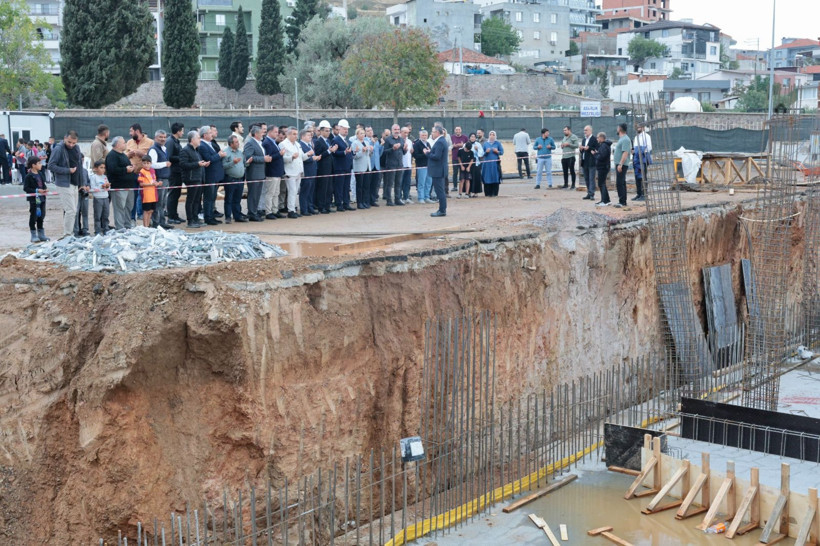 Başsavcı Kaçar’dan eğitime destek! İlçe protokolü, Fatma Koşay İlkokulu’nun temelini attı - Resim: 4
