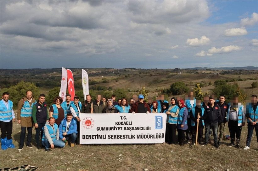 Kocaeli Cumhuriyet Başsavcılığı öncülünde Filistin için fidan dikildi - Resim: 1
