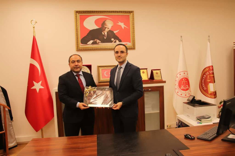 HSK Üyesi Ateş'ten peş peşe temaslar! Üç ilin adliyesini ziyaret etti - Resim: 3