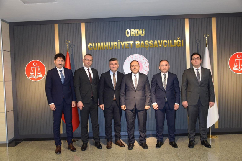 HSK Üyesi Ateş'ten peş peşe temaslar! Üç ilin adliyesini ziyaret etti - Resim: 9