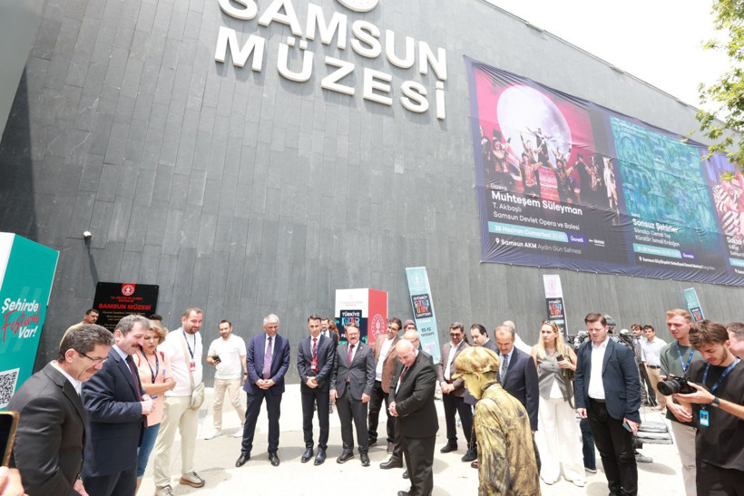 Samsun Kültür Yolu Festivali coşkuyla başladı! Açılışa Vali Tavlı ve Başsavcı Kılıç katıldı - Resim: 5