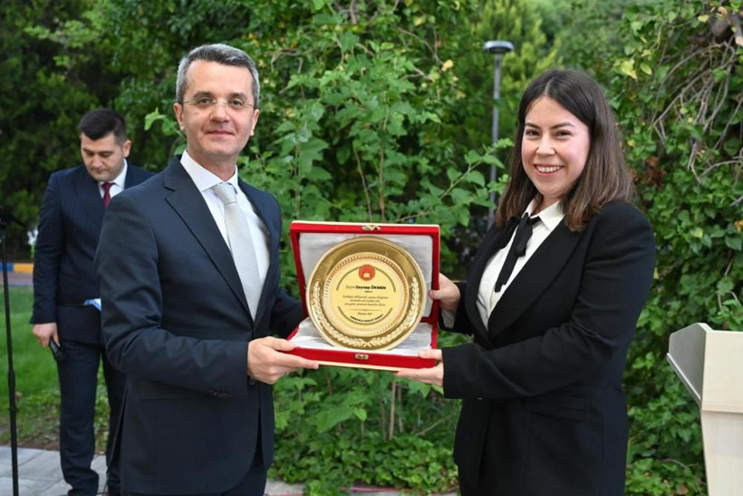 Kırıkkale'de tayini çıkan hakim-savcılara veda töreni! Başsavcı Çetin plaket takdim etti - Resim: 7